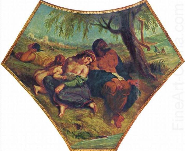 Eugene Delacroix Babylonische Gefangenschaft china oil painting image